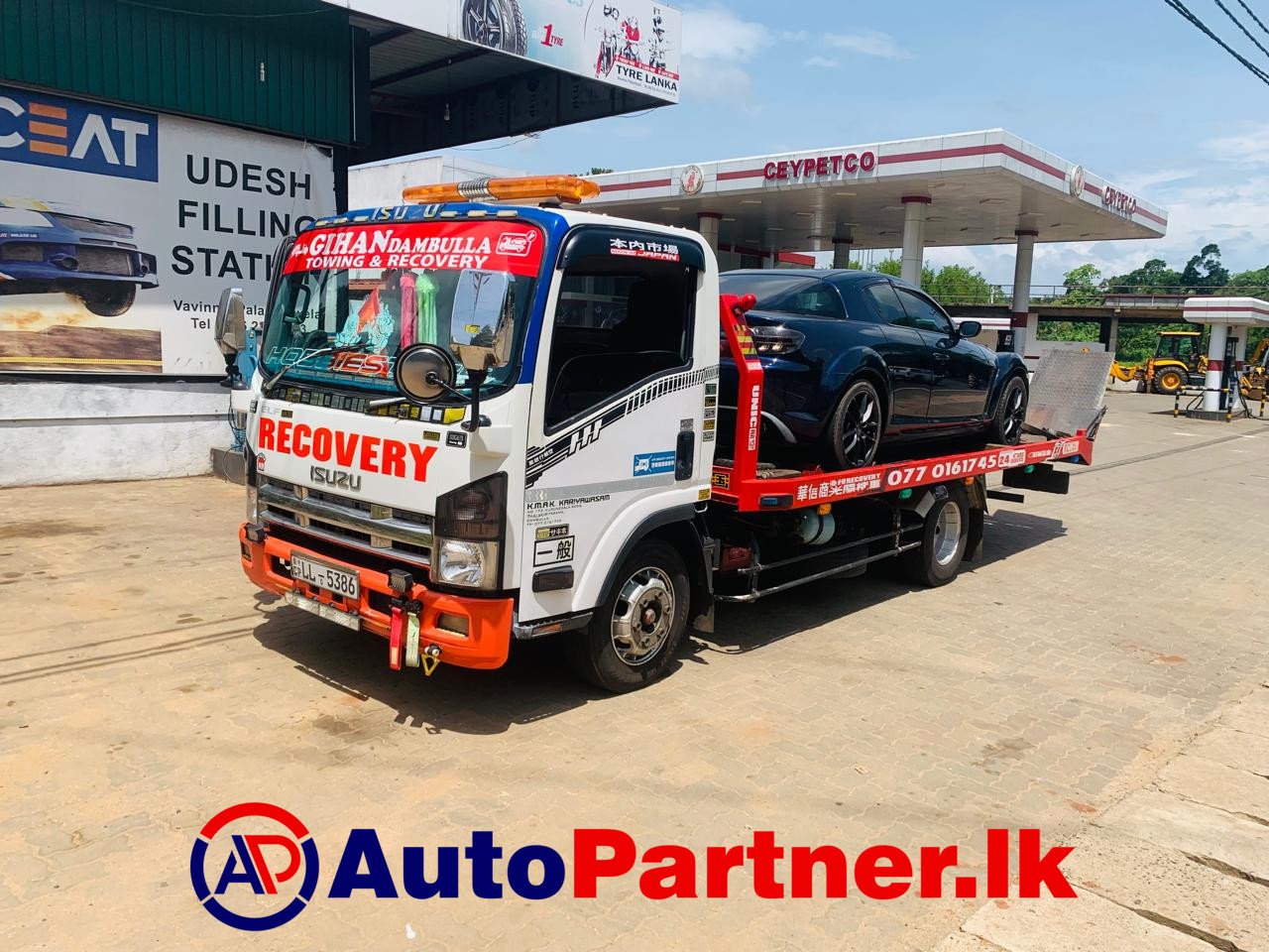 Towing Services Dambulla Sri Lanka