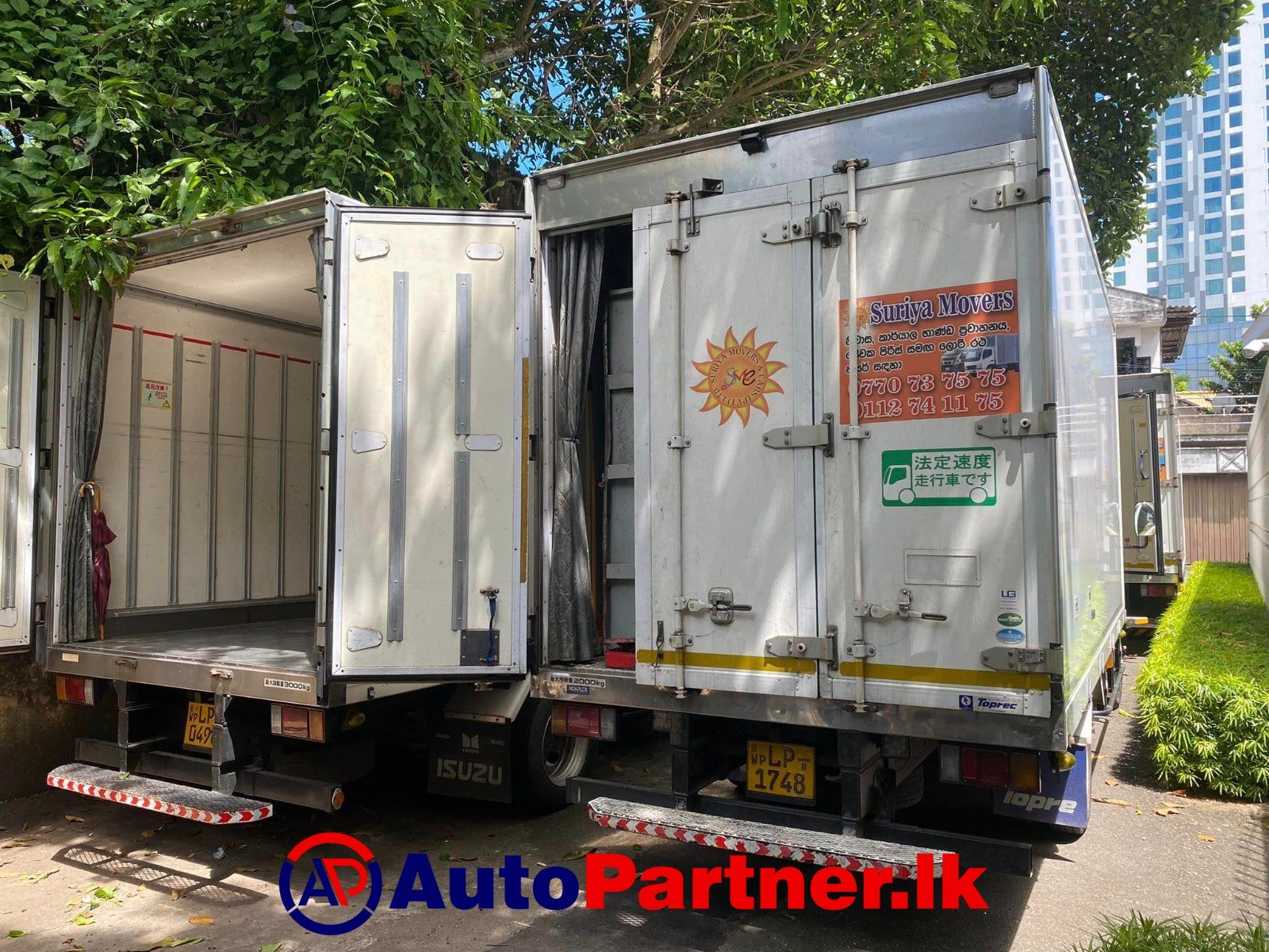 Lorry for Hire and Moving Services Colombo